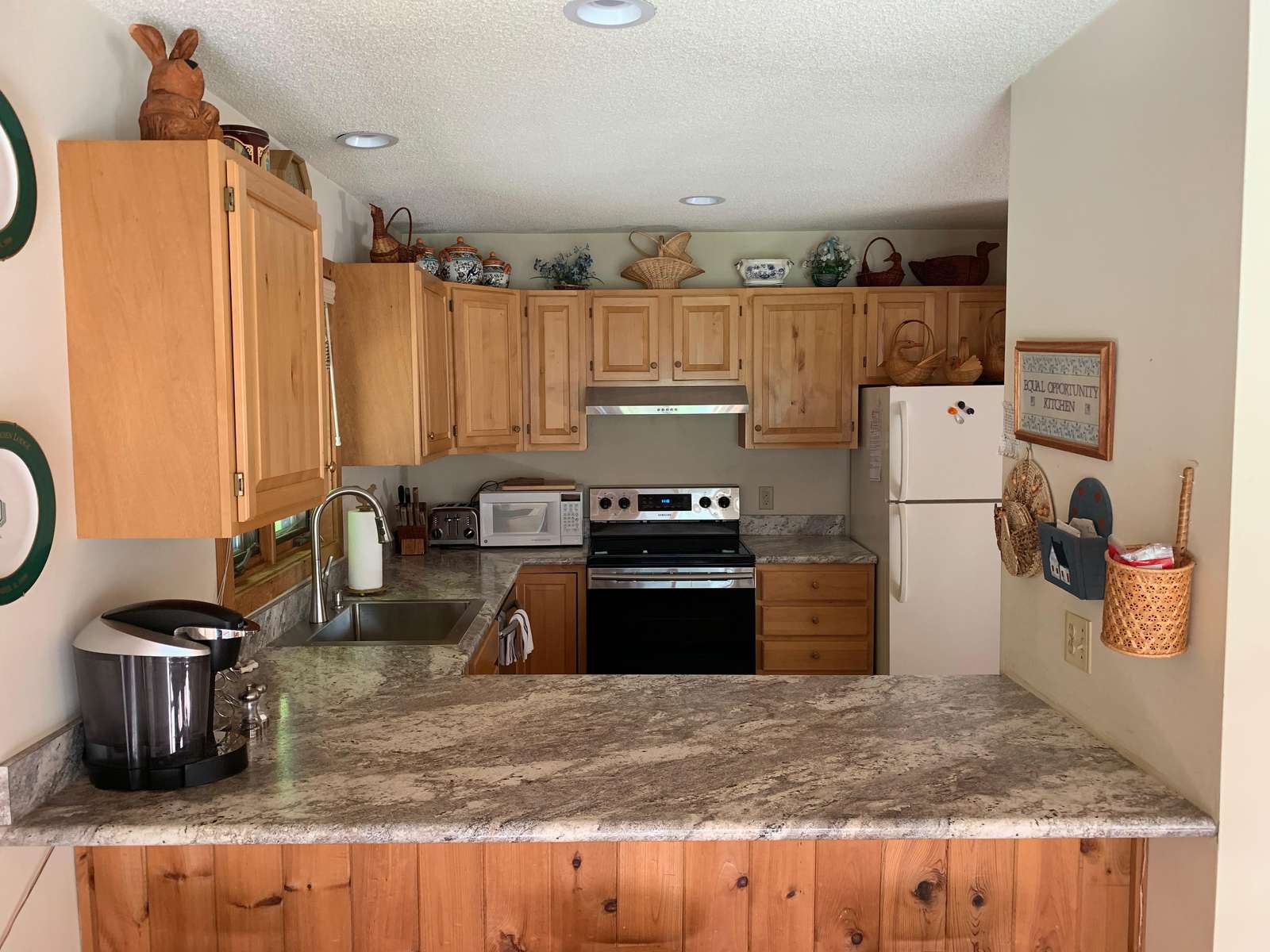 Updated kitchen appliances