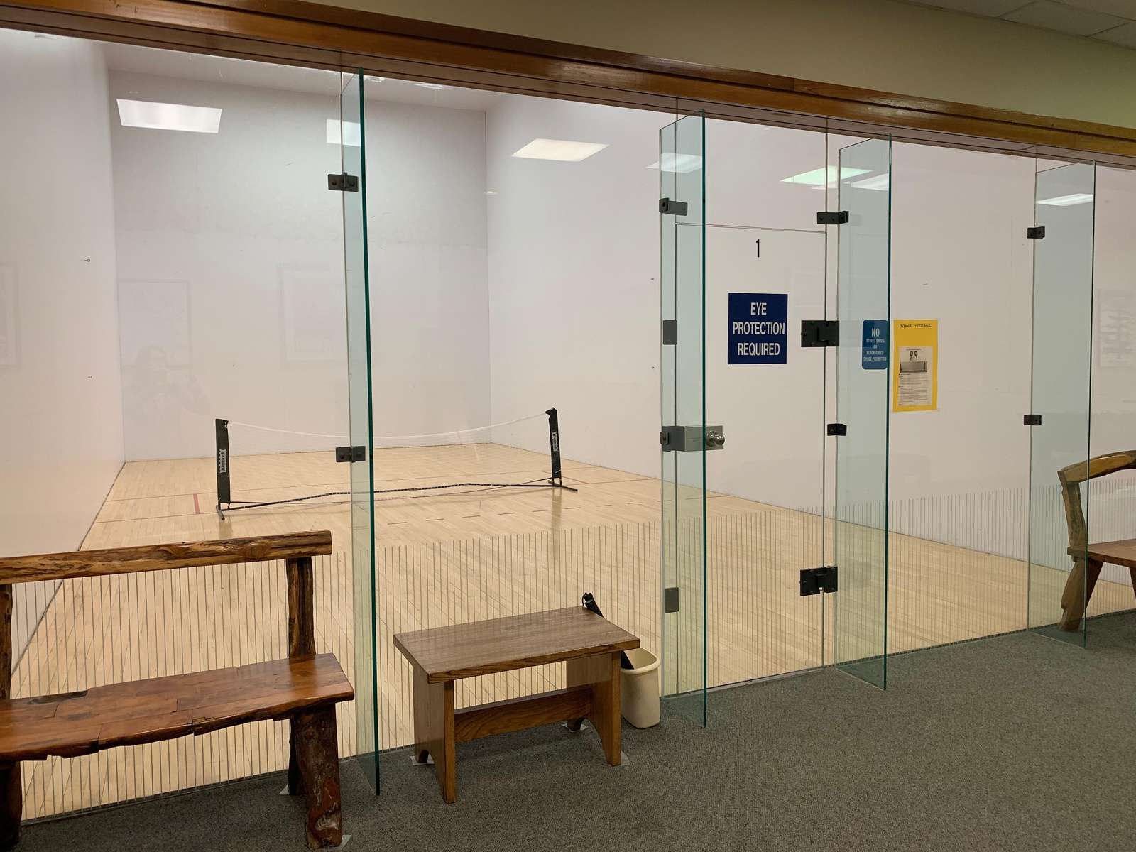 Pickle Ball, Racquetball & Basketball courts