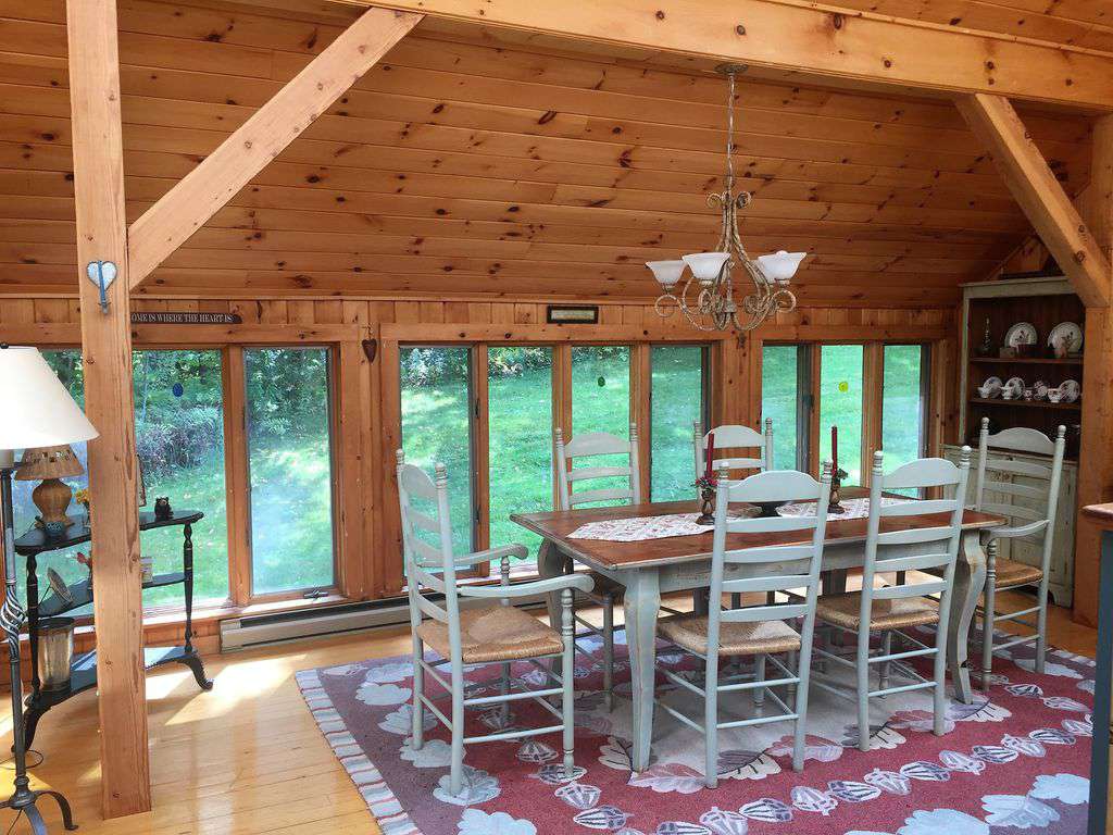 sunny dining room