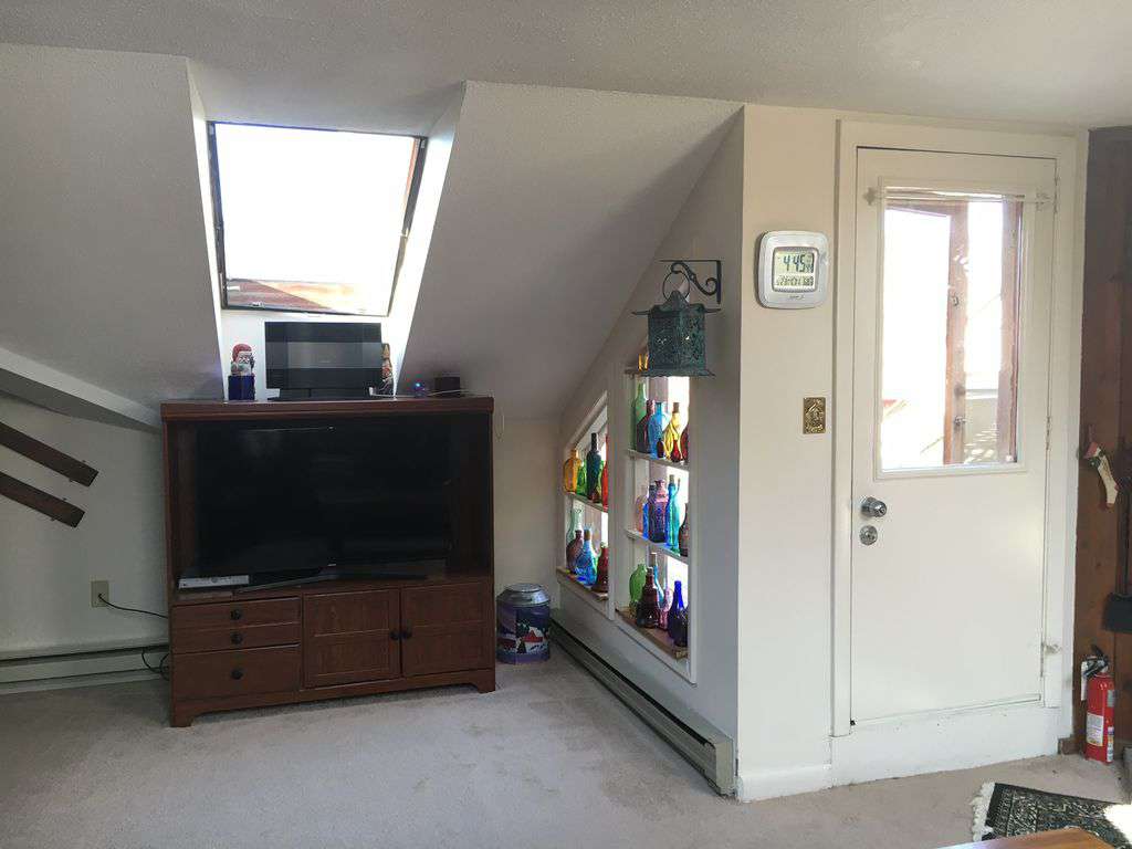 door to deck