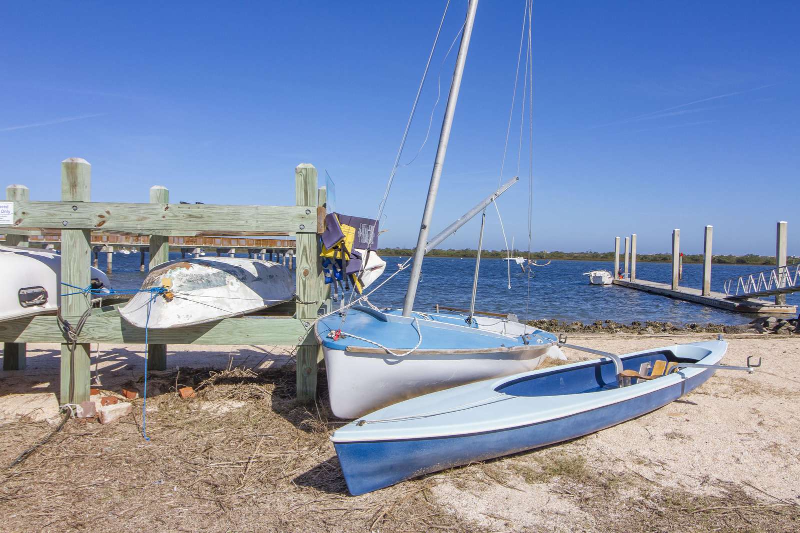 Boats on the Beach St. Augustine