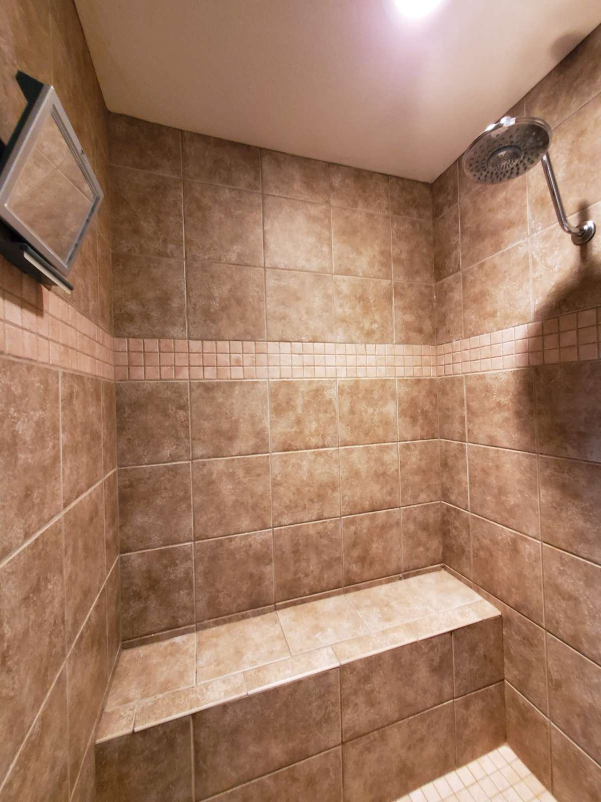 Tiled Walk-In Shower