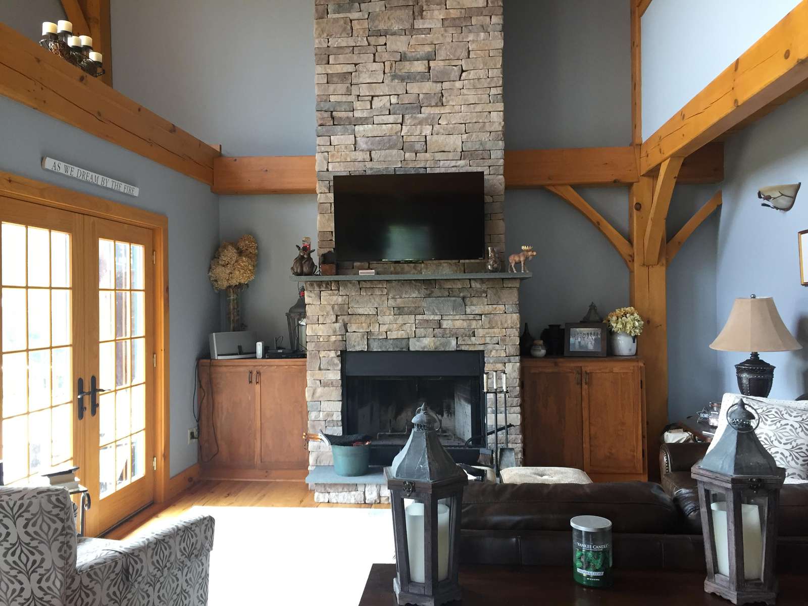 Vaulted ceilings and timber framing
