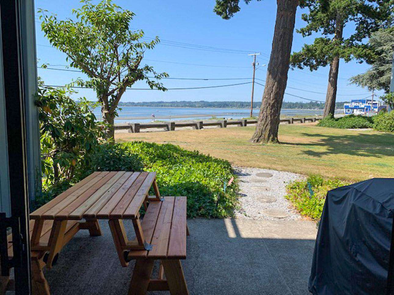 Private Patio & BBQ Area