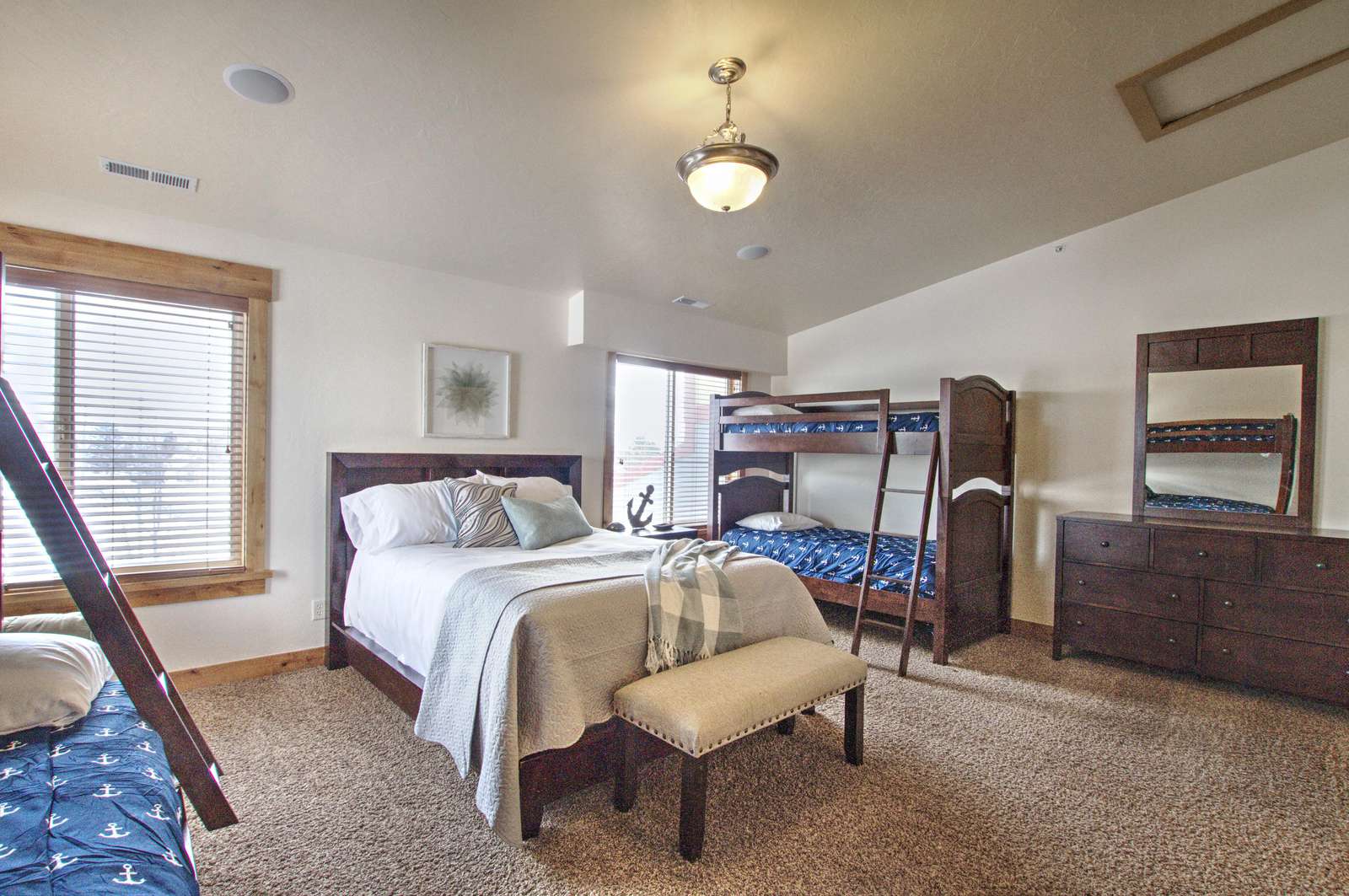 Large upstairs bedroom