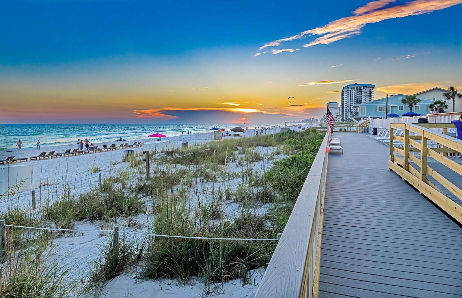 Catch a STUNNING sunset at the beach!