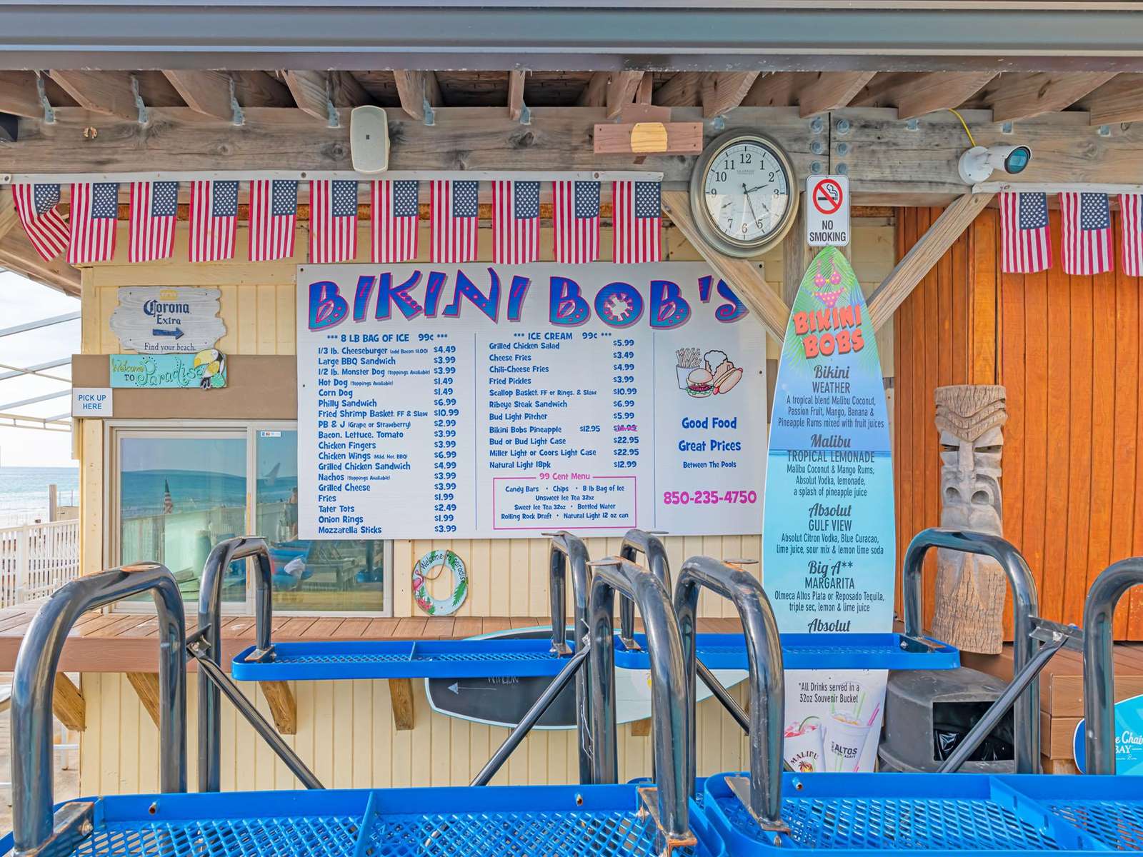 Bikini Bobs has fantastic prices and yummy drinks!
