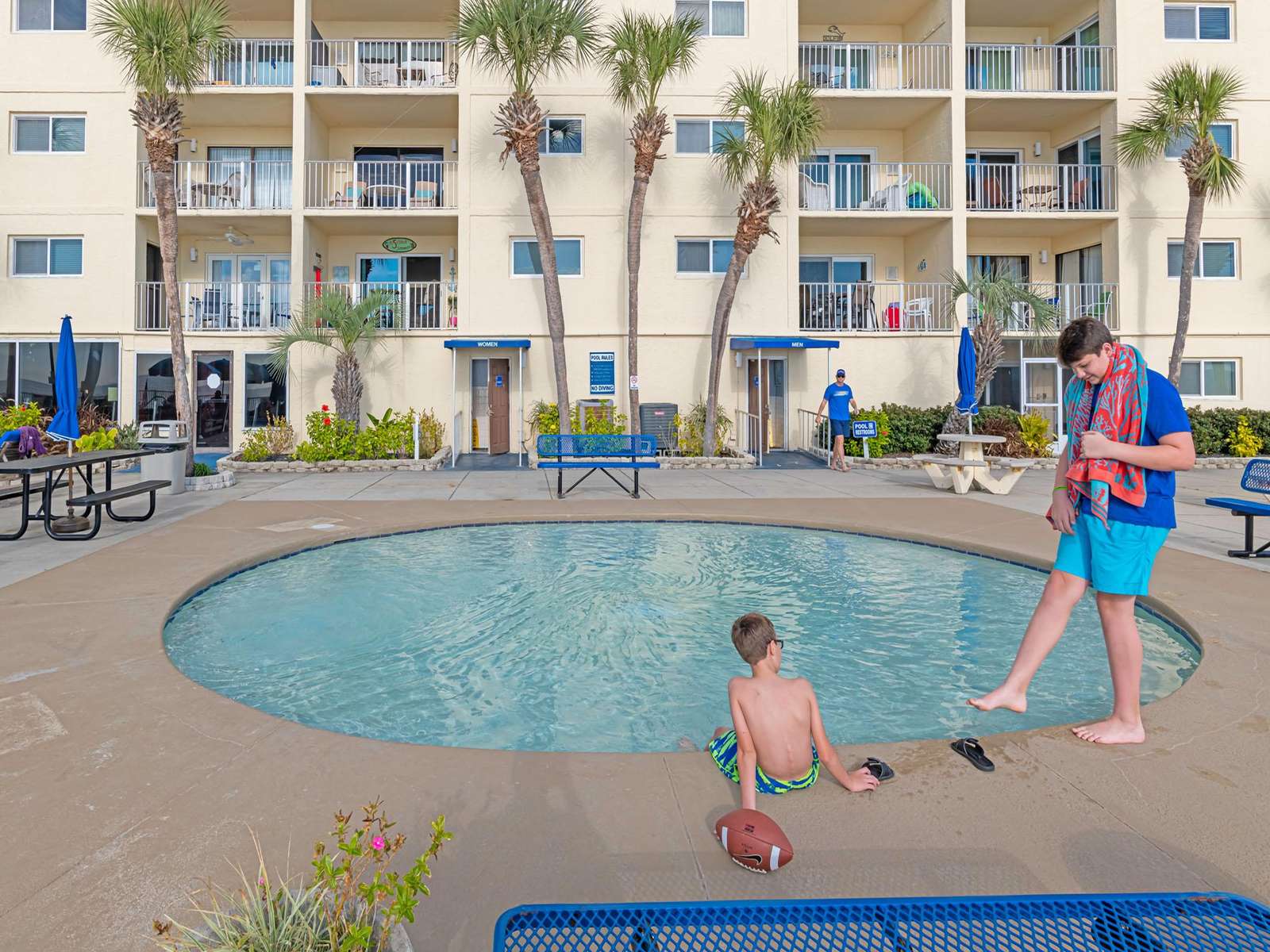 Wading pool for small children!