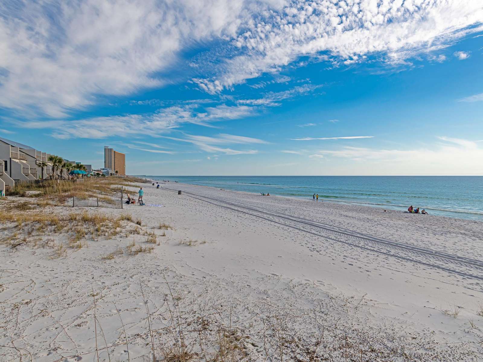 Regency Towers is beachfront!