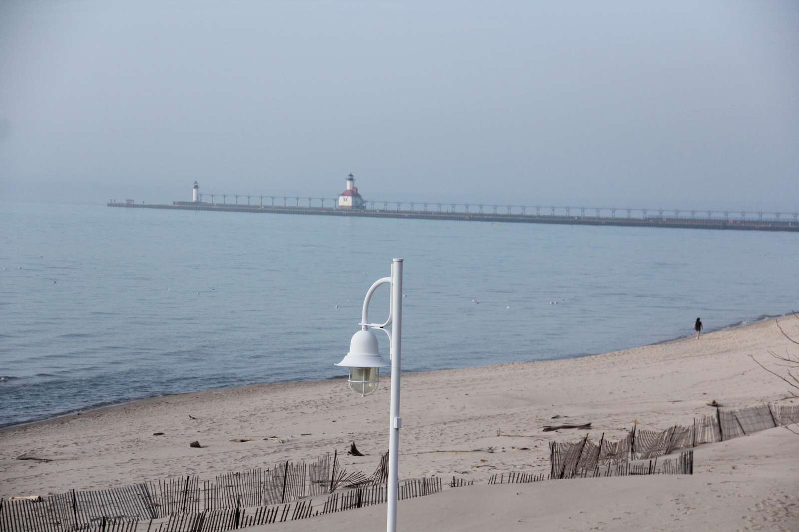 Silver Beach & St Jo Light House