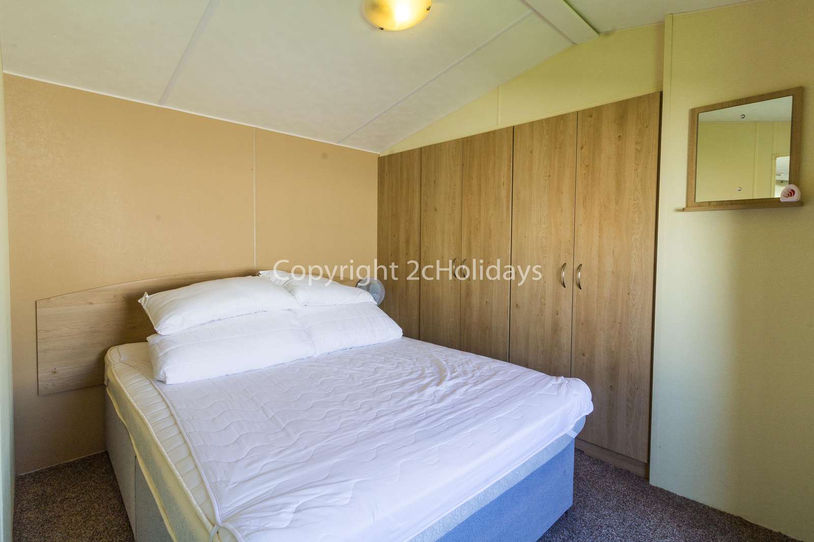 You can find plenty of storage in the master bedroom!