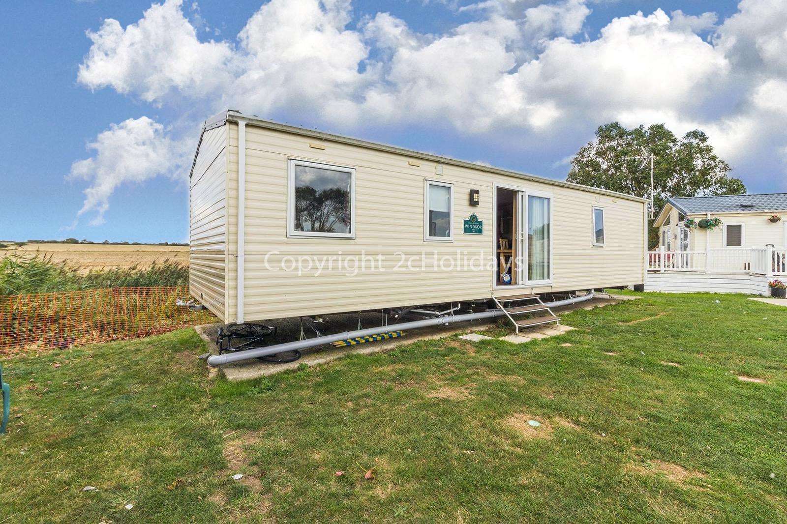 Outside furniture to relax in the sunshine and to enjoy the field views!
