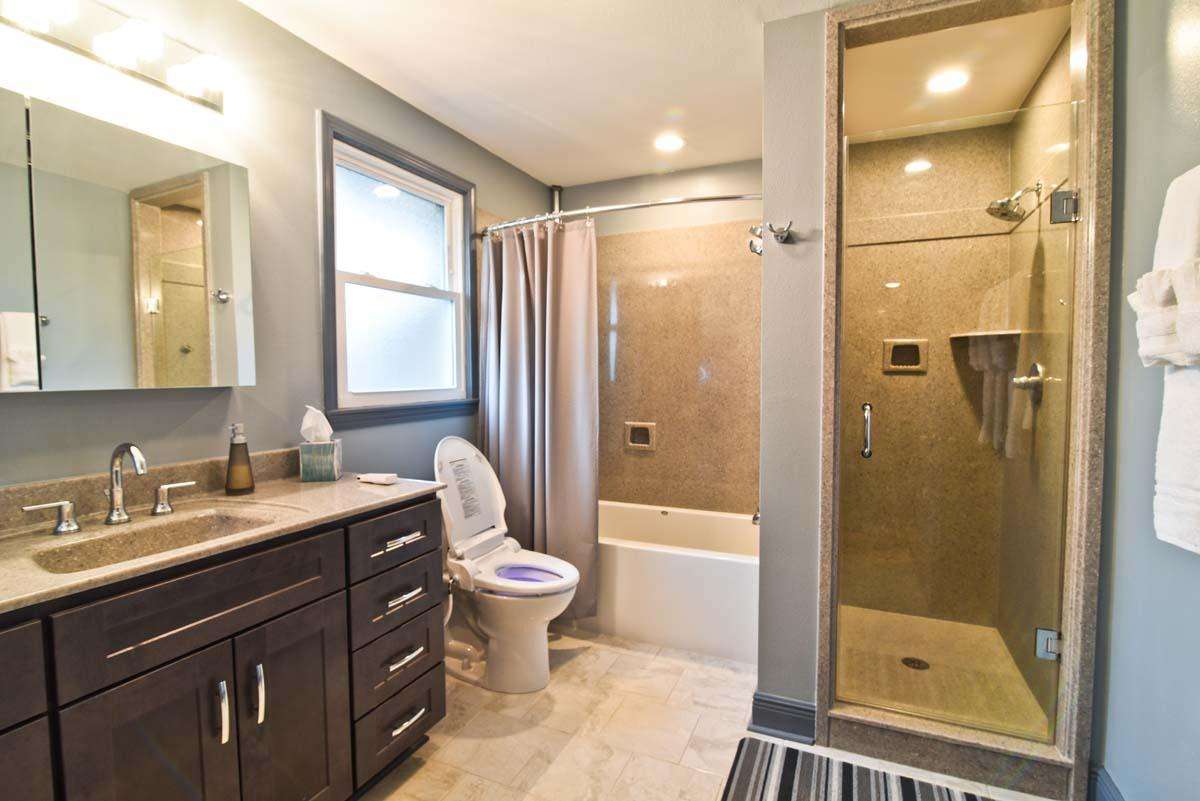 Master bathroom