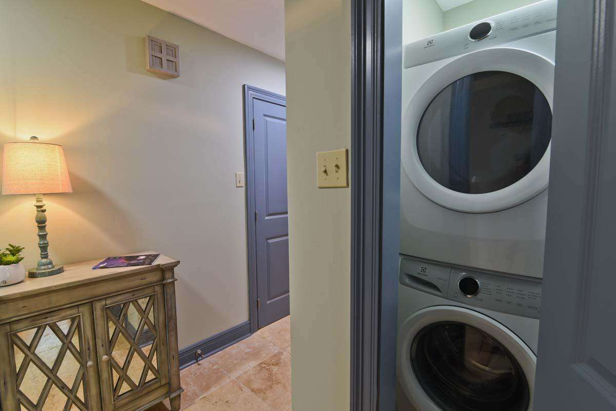 Laundry Closet next to hallway