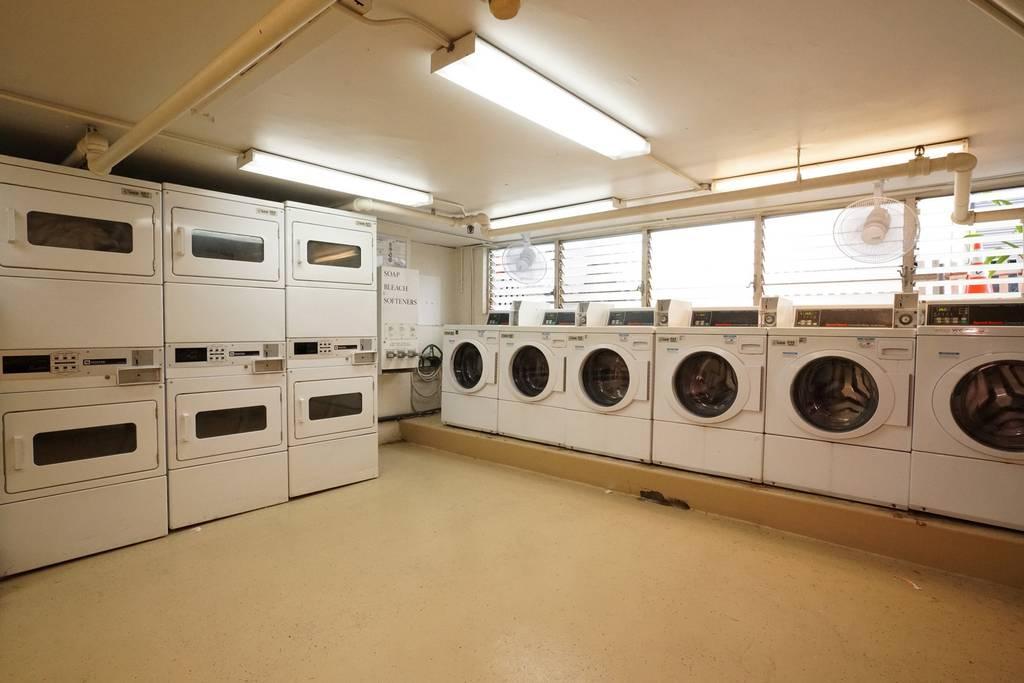 Laundry facilities onsite (Coin-op)