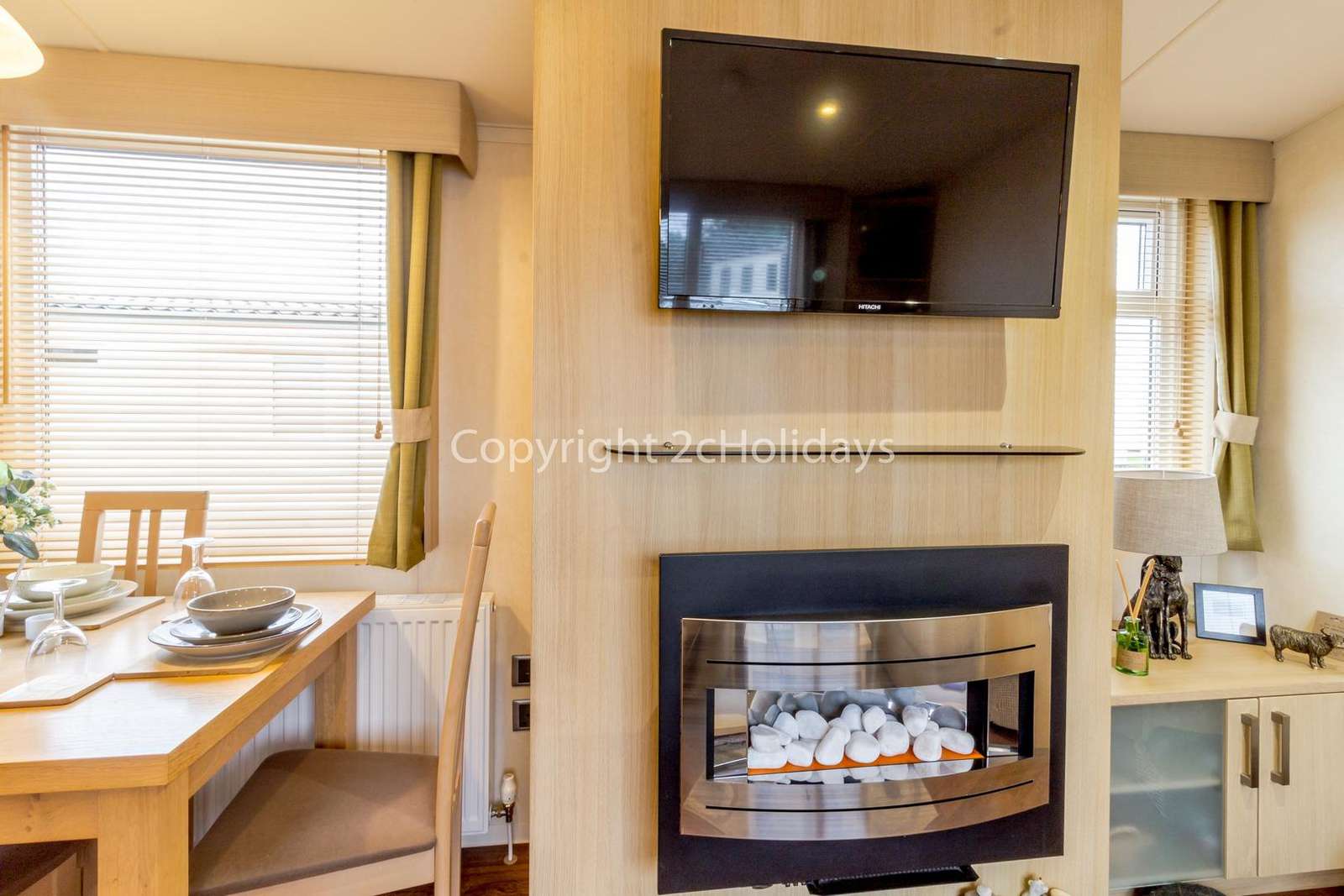 Cosy feel with an electric fire!
