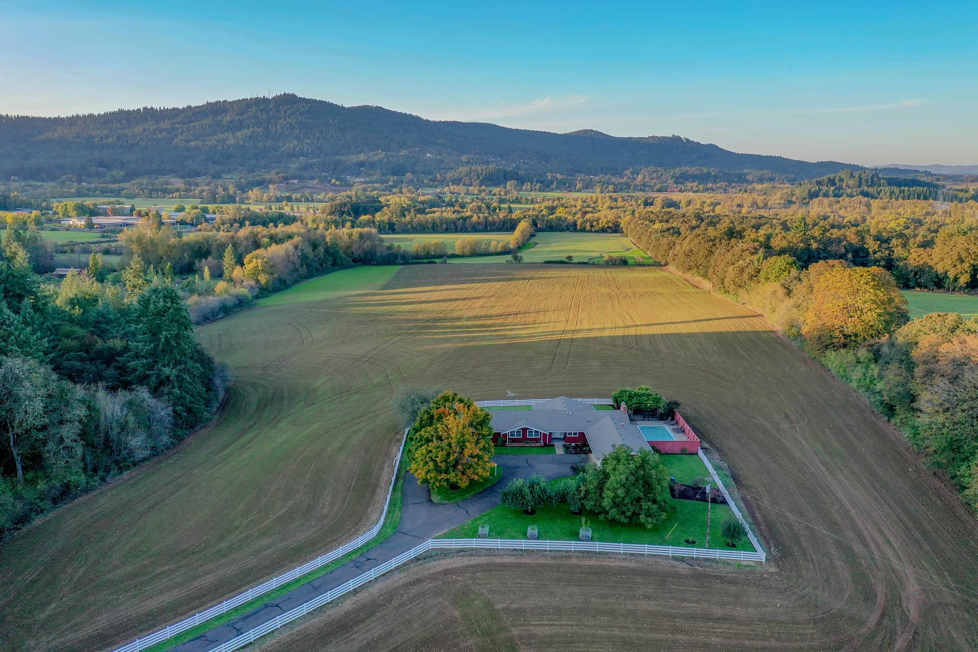 Highland Acres Aerial View
