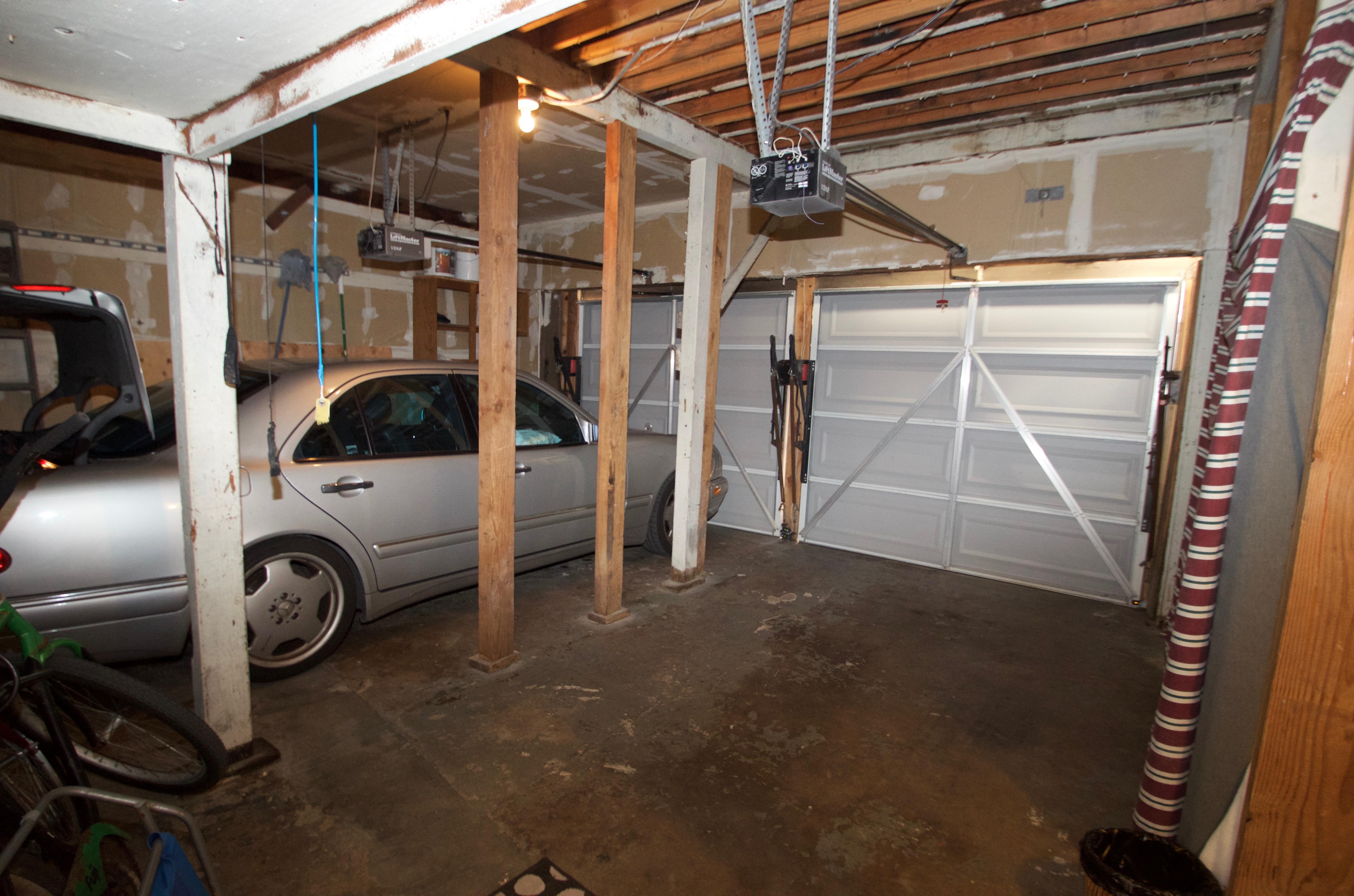2 car garage