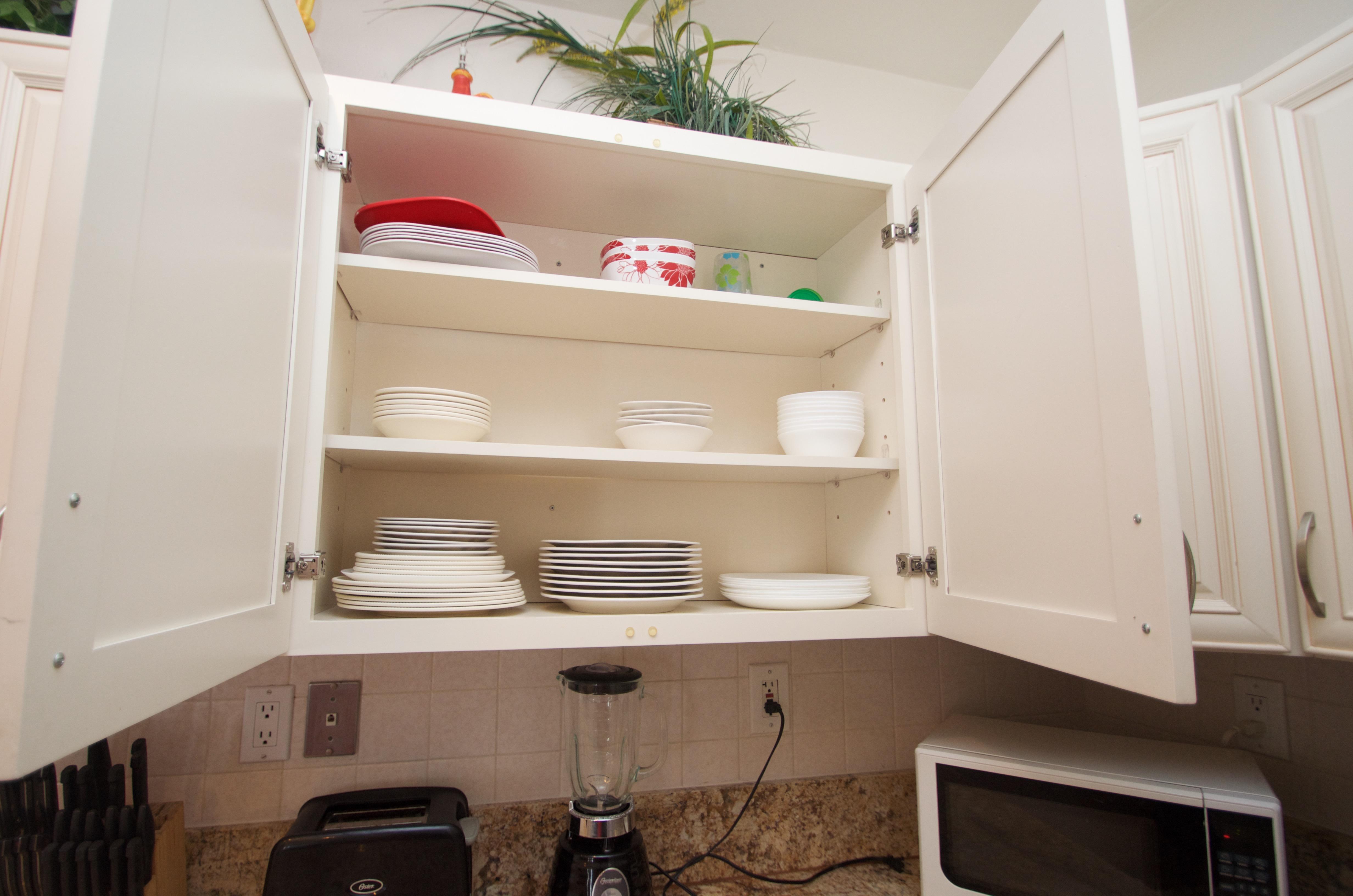 Lots of plates and bowls