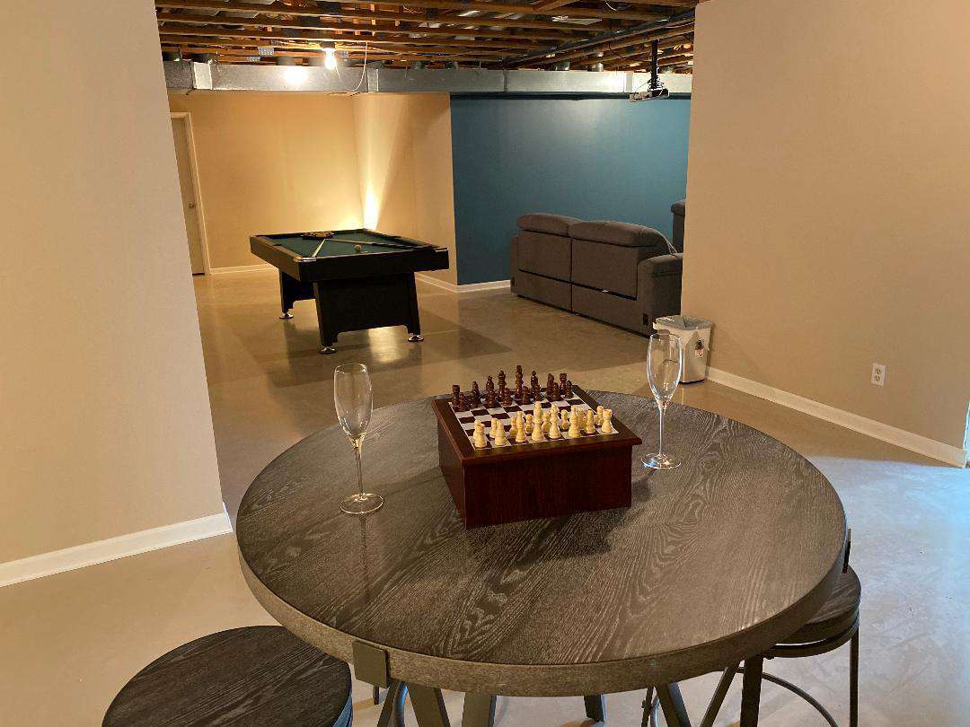 Basement; lower level