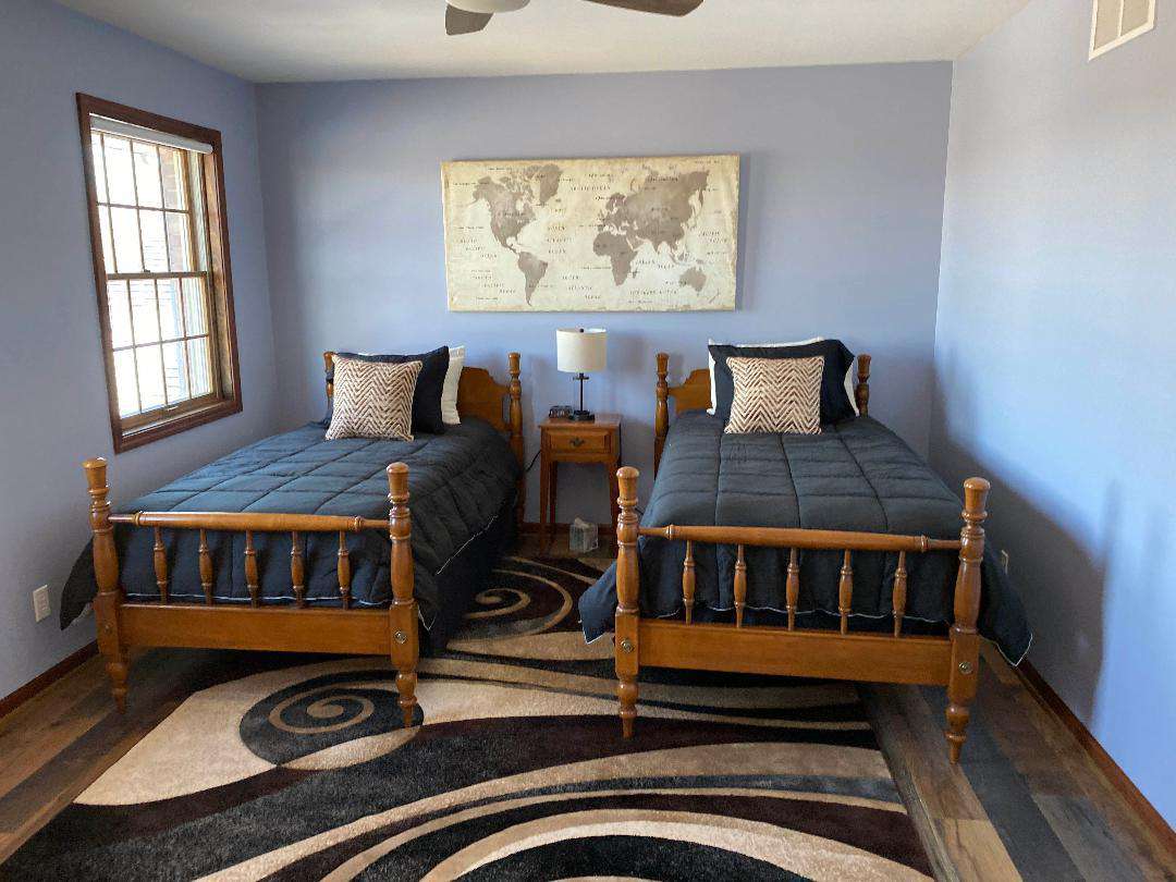 Bedroom #2; upstairs