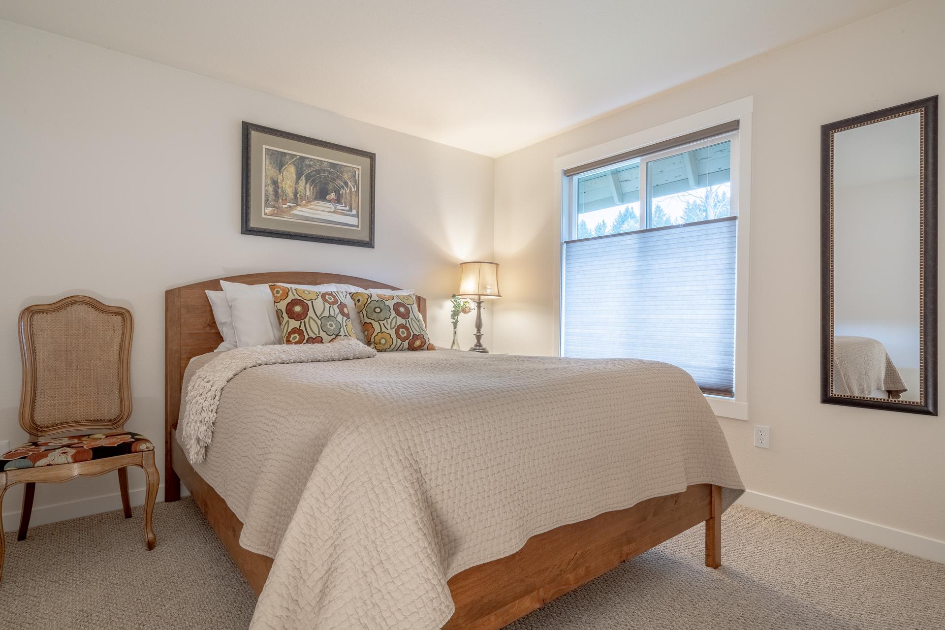 Second Bedroom - High-End Pillow Top Bed - With Top-Down-Bottom-Up Blinds
