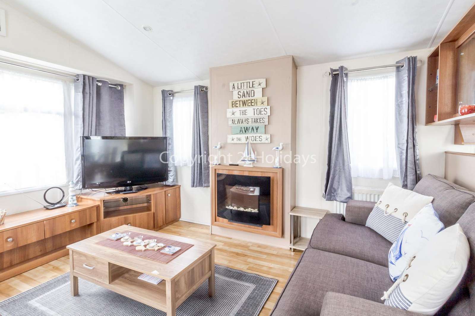 Homely living area, ideal for families!