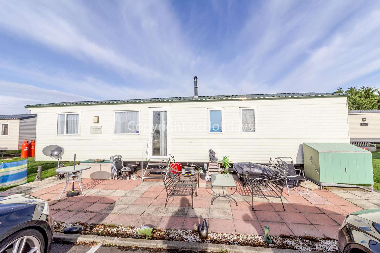 Enjoy the use of outdoor furniture provide for you to relax in the sunshine!