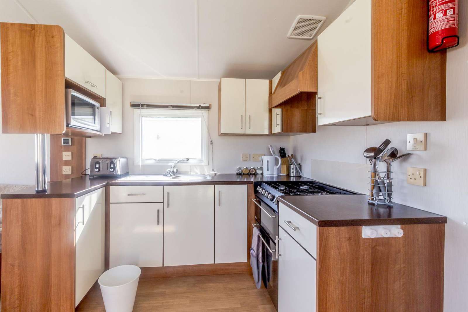 Fully equipped kitchen, ideal for self-catering breaks