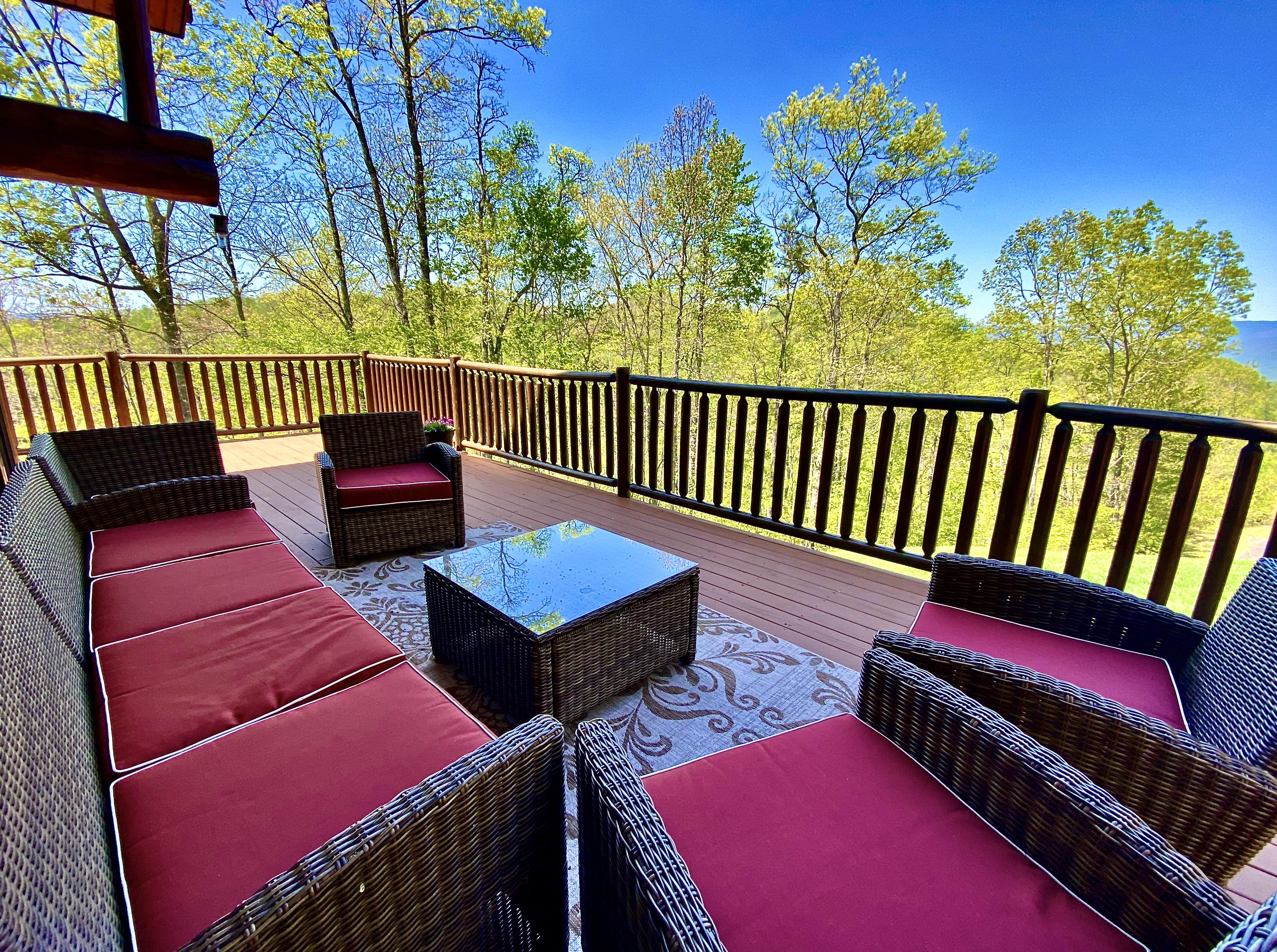Relax, Enjoy the Mountain and Lake Views...