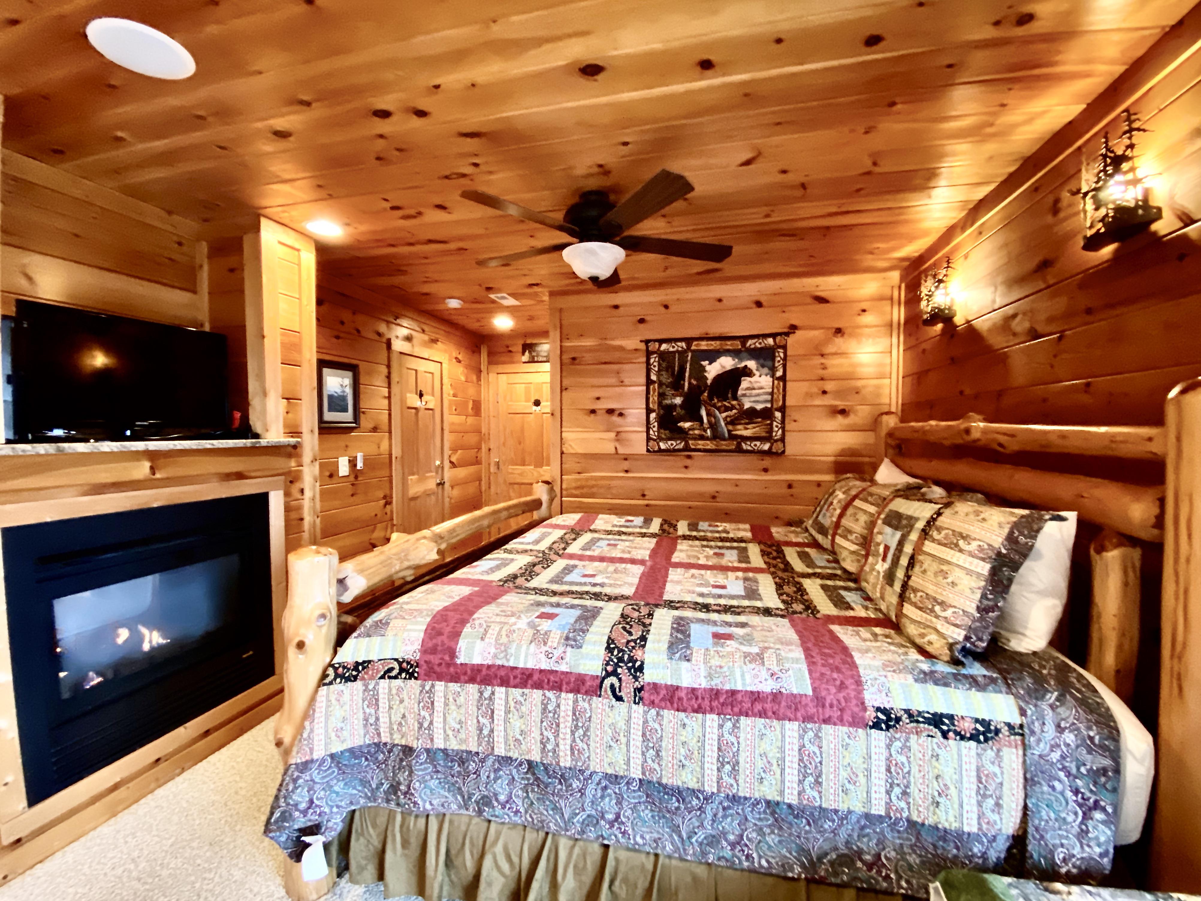 Master Bedroom offers a Romantic Ambiance