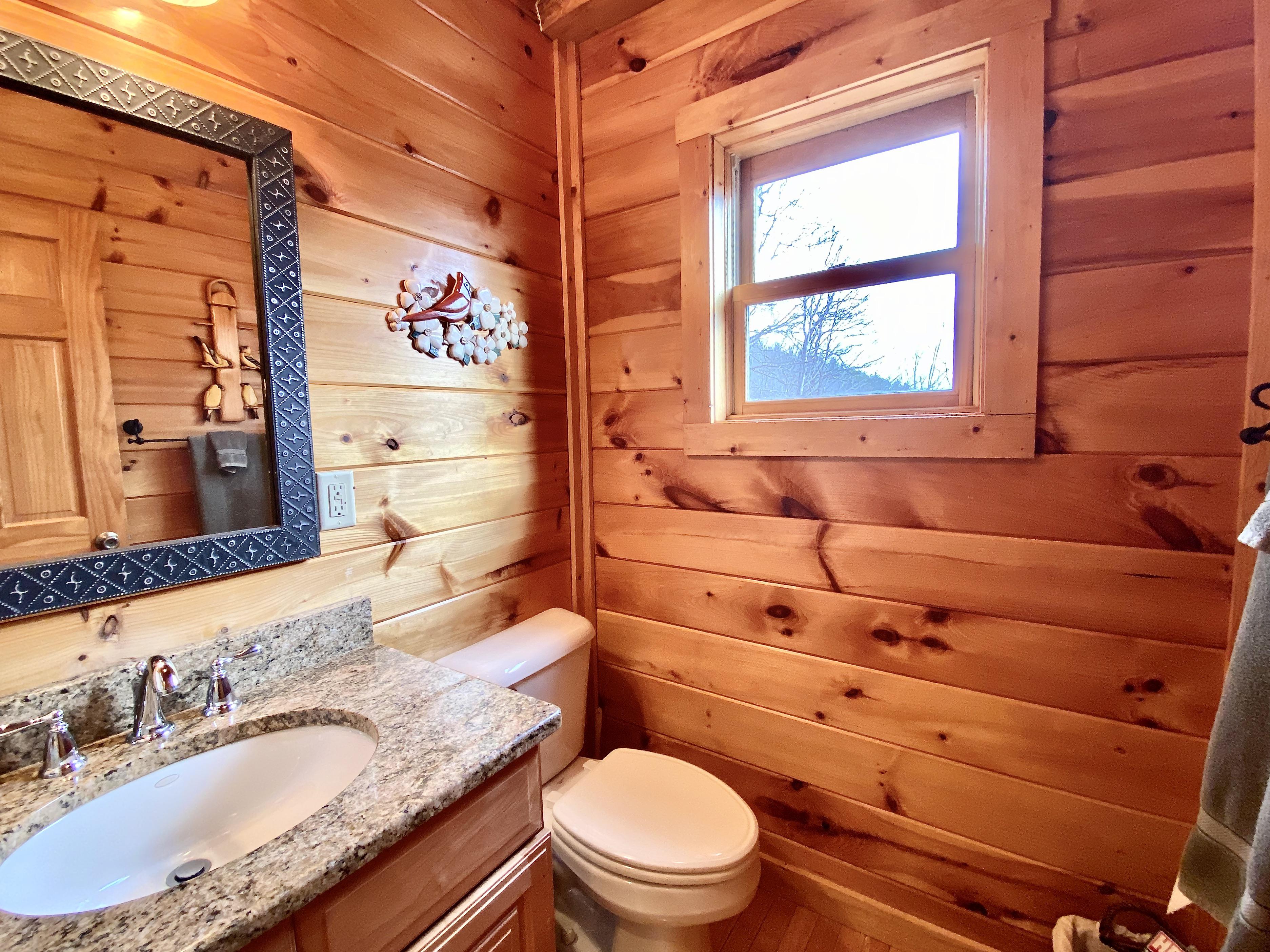 Half Bathroom is conveniently located on the Main Level