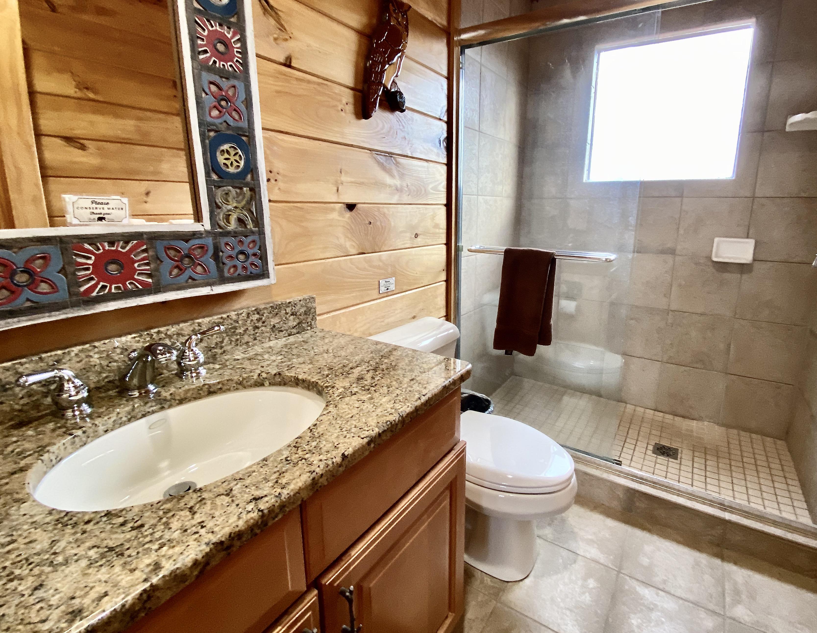 Guest Bathroom on upper level