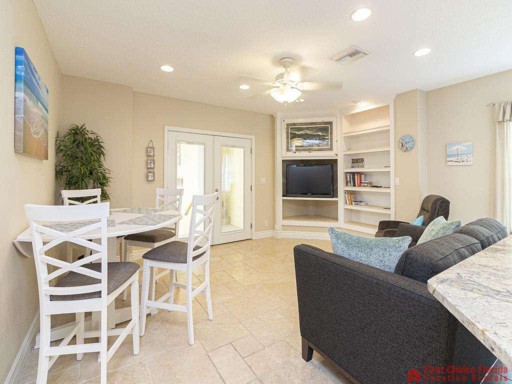 Lighthouse Watch First Floor Sitting Room with Television