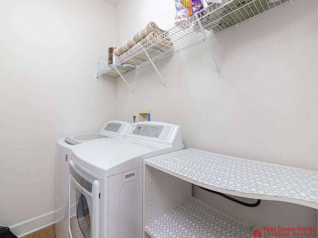 Lighthouse Watch Washer and Dryer - Second Floor