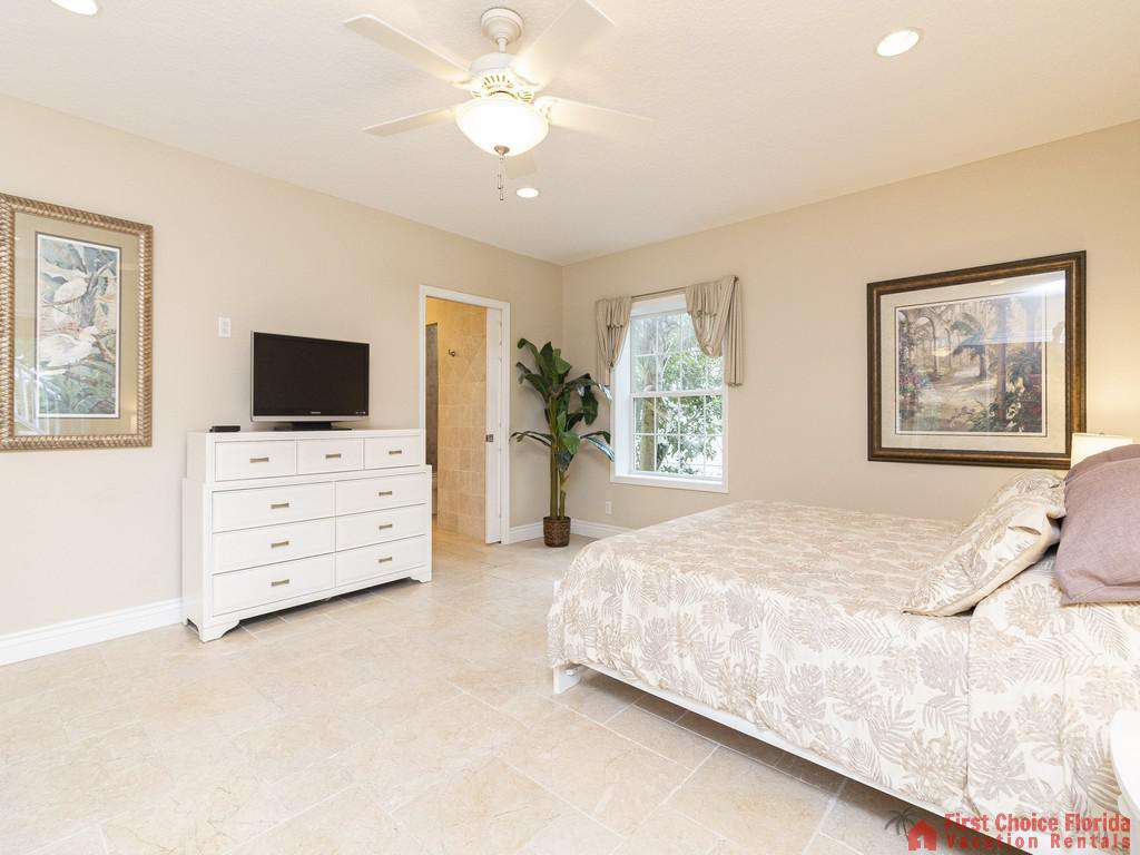 Lighthouse Watch First Floor Master Bedroom/Television