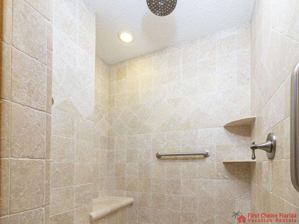 Lighthouse Watch First Floor Master Bath Shower