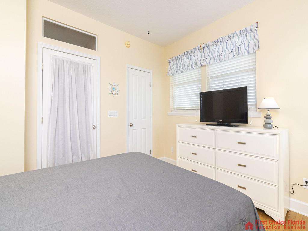 Lighthouse Watch Second Floor Guest Bedroom - Television