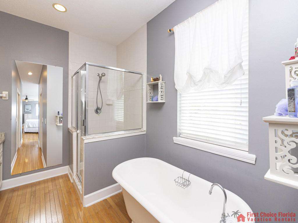 Lighthouse Watch Second Floor Master Bathroom