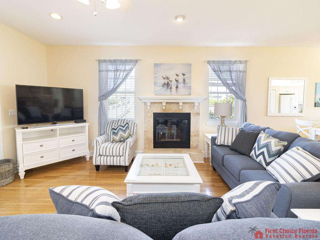 Lighthouse Watch Living Room Second Floor - Television