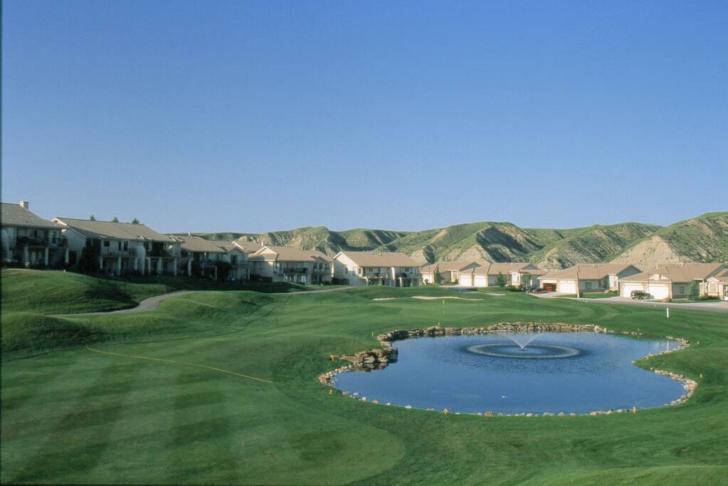 View of the 15th Fairway from the deck
