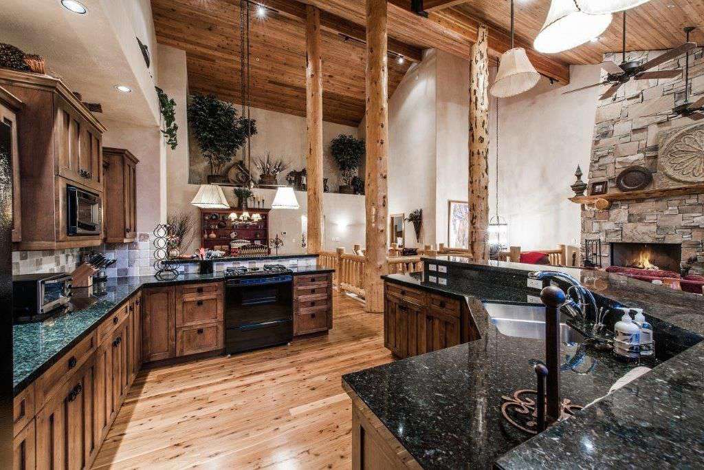 Spacious kitchen