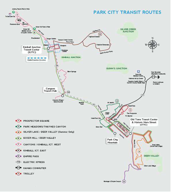 Park City Free Transit Route