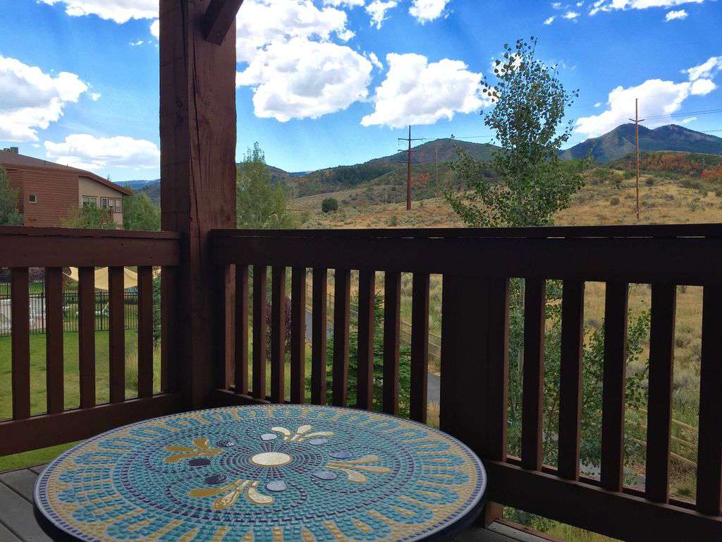 Deck view of open spaces