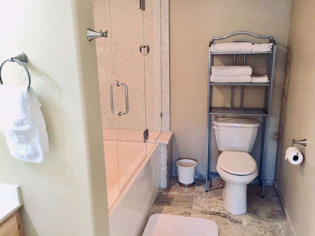 Large Master bath with steam shower