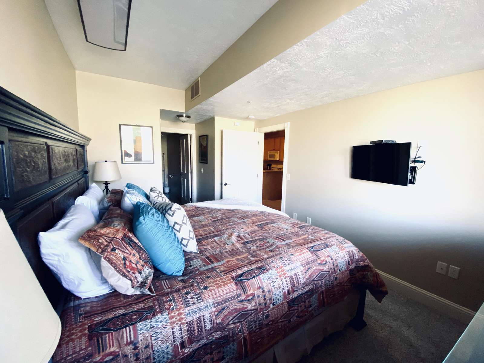 Second TV in bedroom