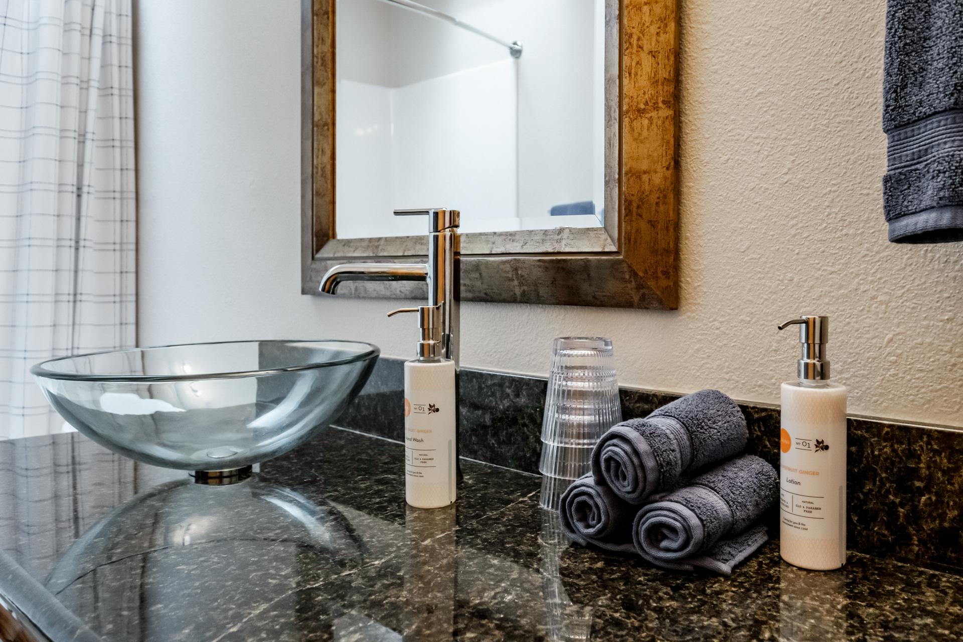 Hall bathroom