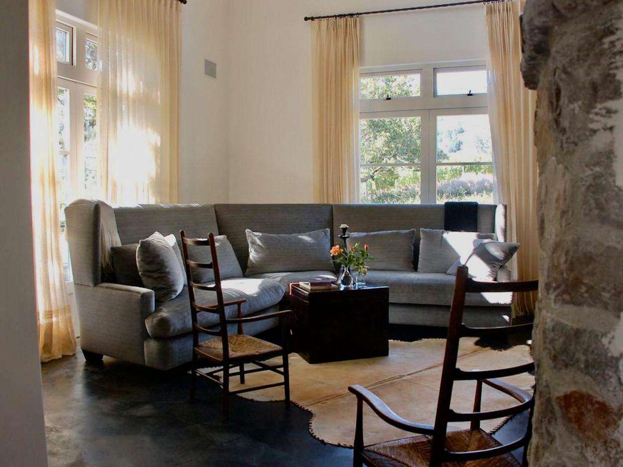 Living area in Villa 1