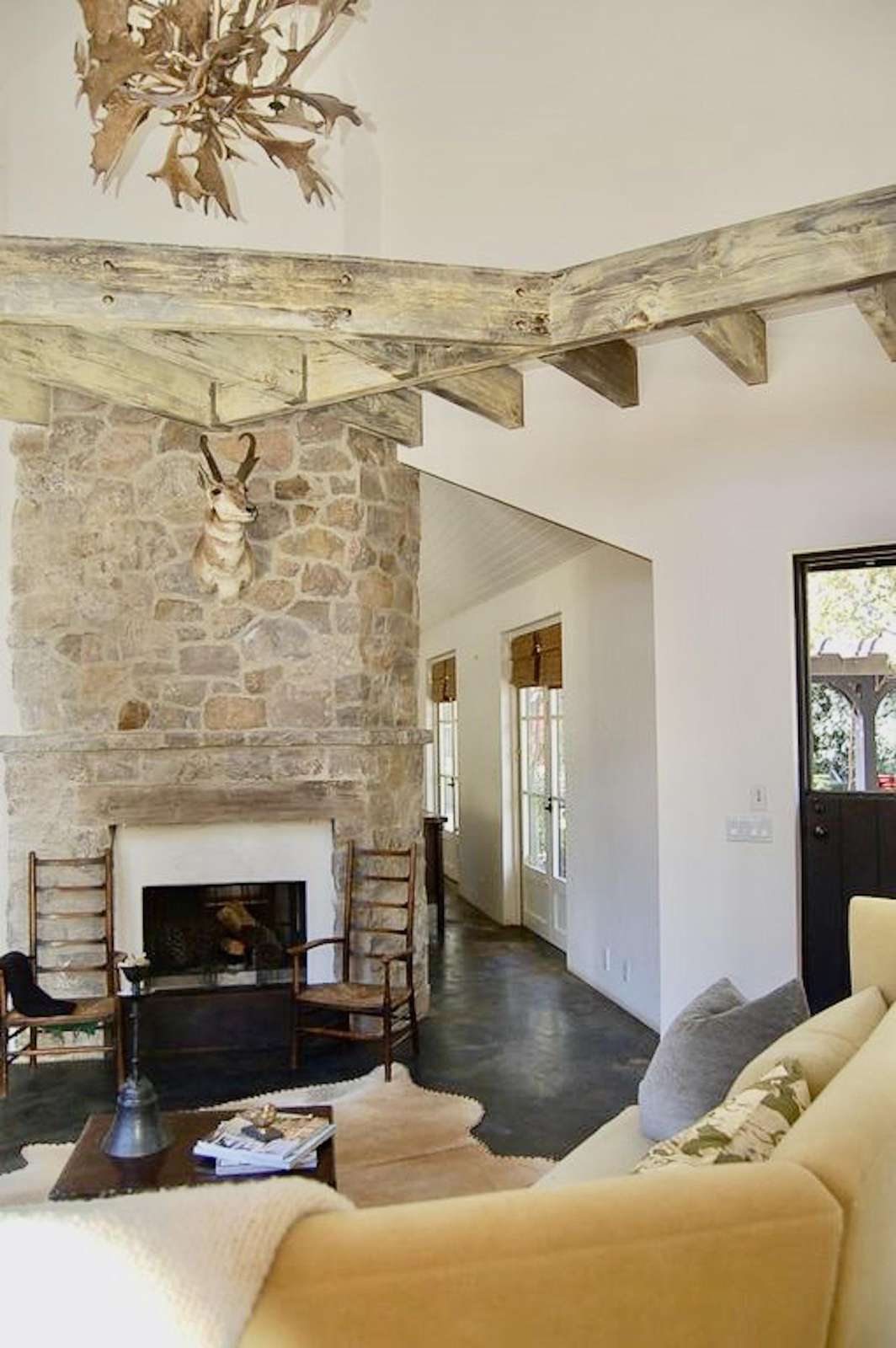 Living area in Villa 1