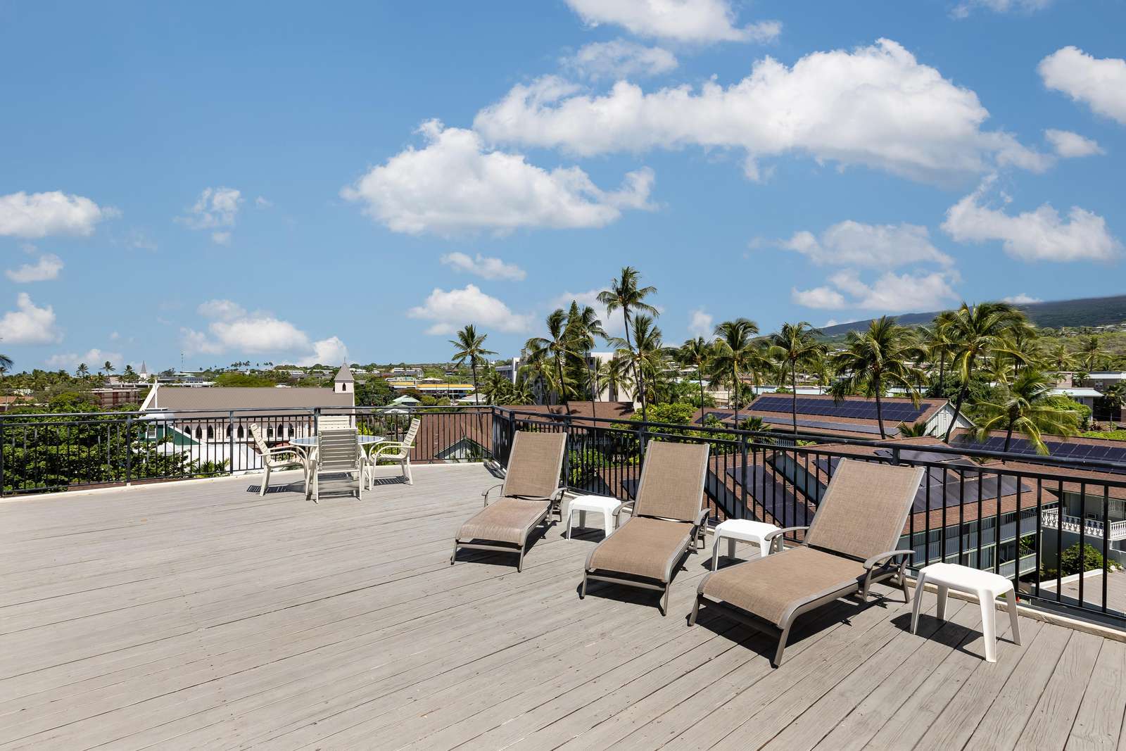 Community sun deck